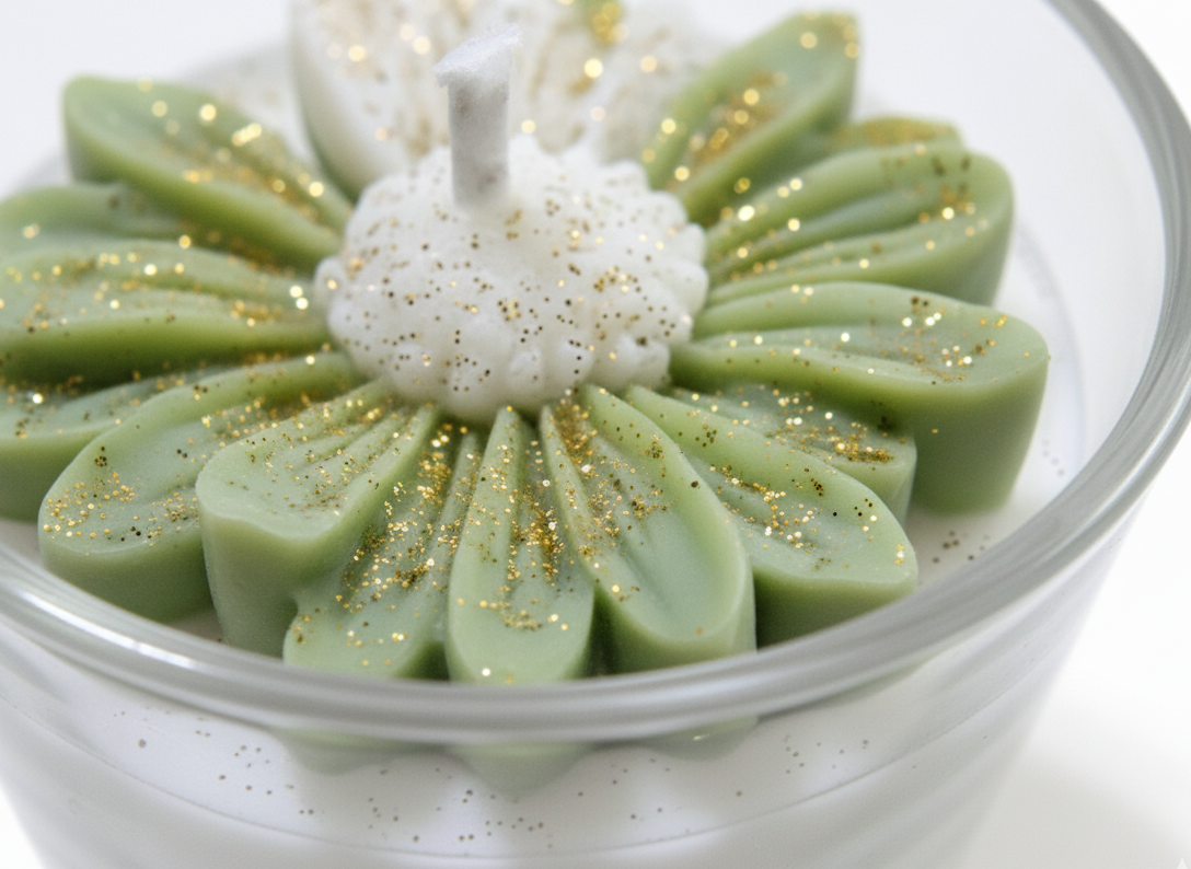 Pack de 3 velas de soja Floral