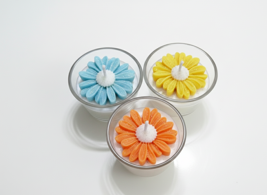 Pack 3 velas soja Floral