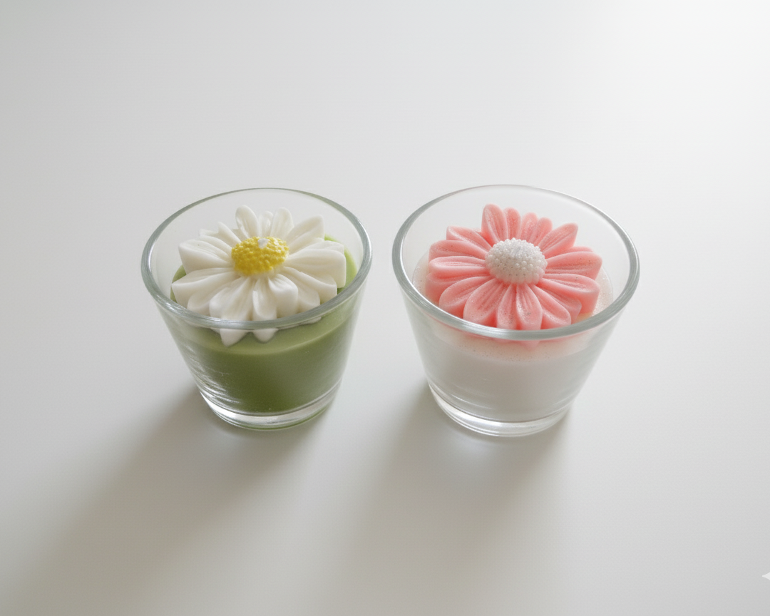 Pack Dúo de velas soja Floral