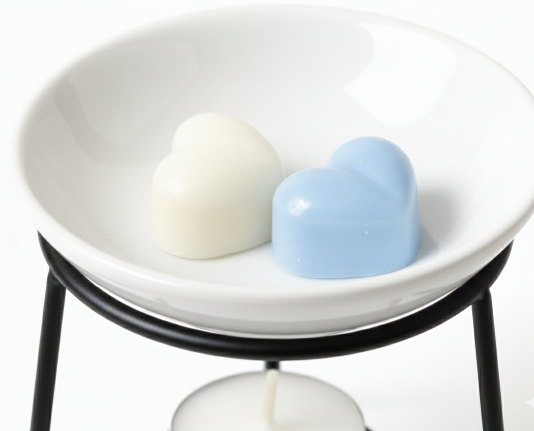 Quemador + 15 Corazones olor a limpio