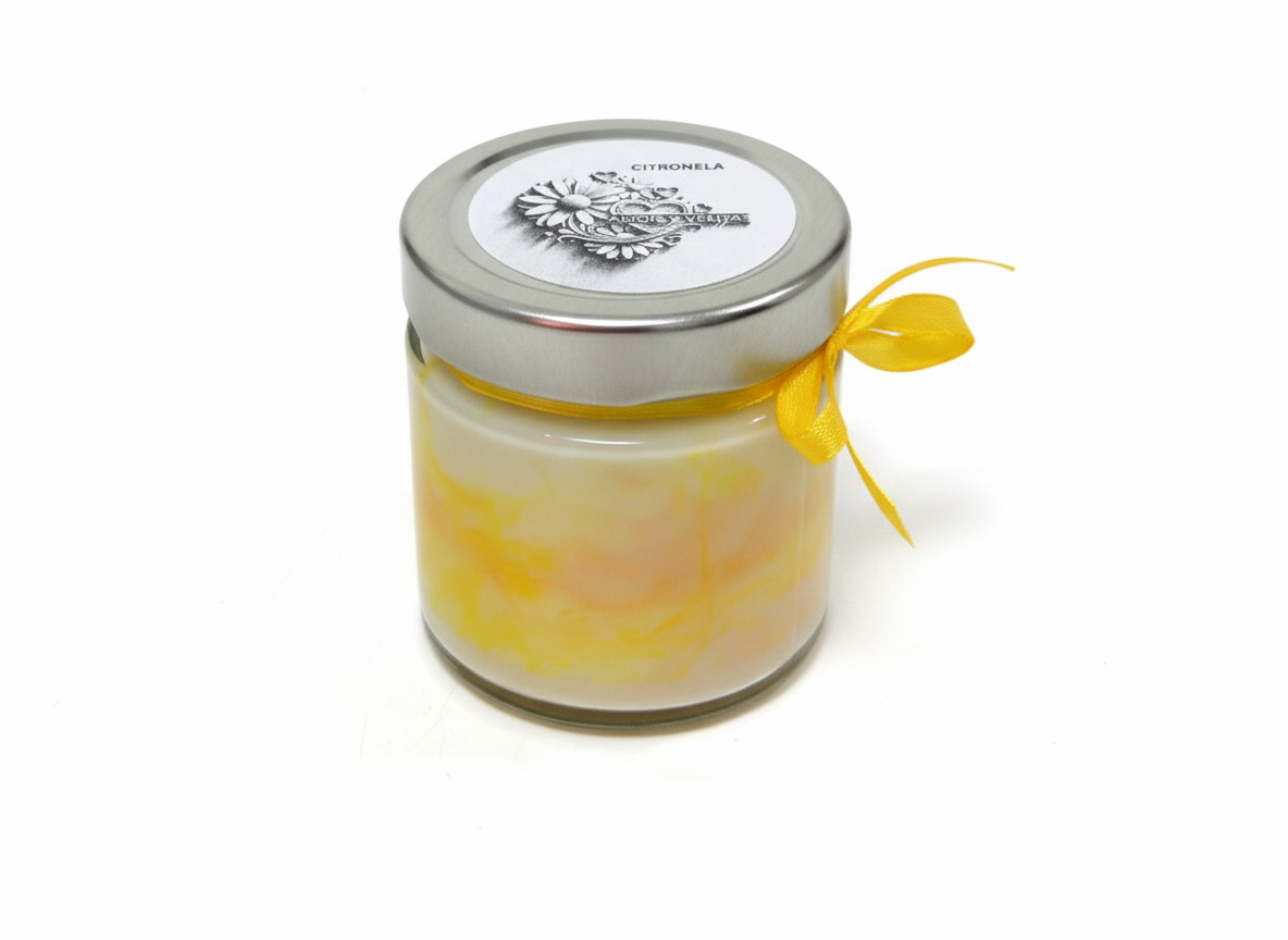 Vela en tarro esencia Citronela